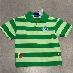 Vintage 2000 Blue's Clues Polo Style Striped Shirt Size 5 Viacom Kids HQ